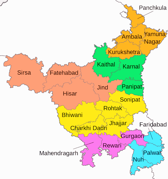 History and Famous places of Haryana