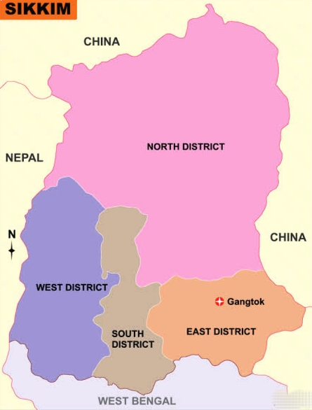 History and famous places in Sikkim