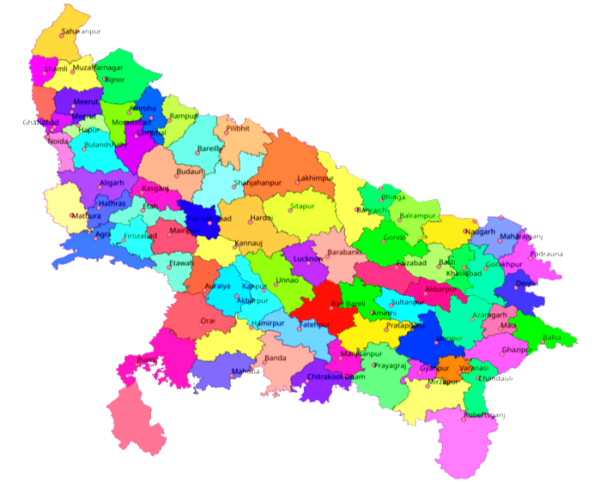 History and famous places in Uttar Pradesh