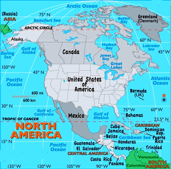 History about the North America Continent