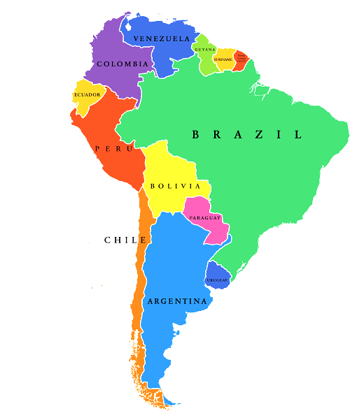 History about the South America Continent