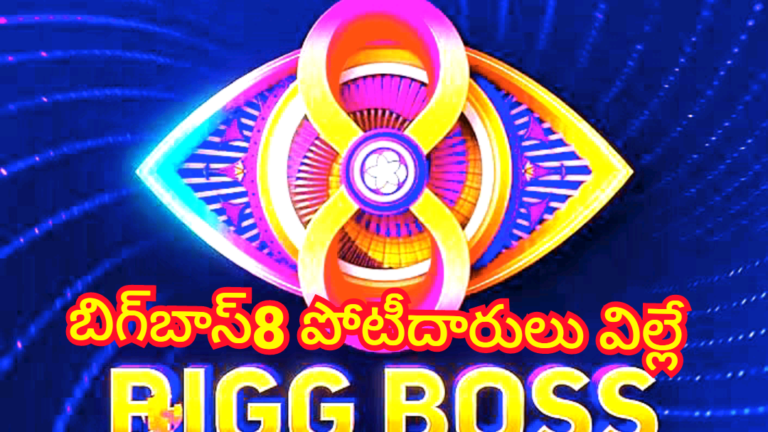తెలుగు బిగ్బాస్ 8′ కంటెస్టెంట్స్ వీళ్లే